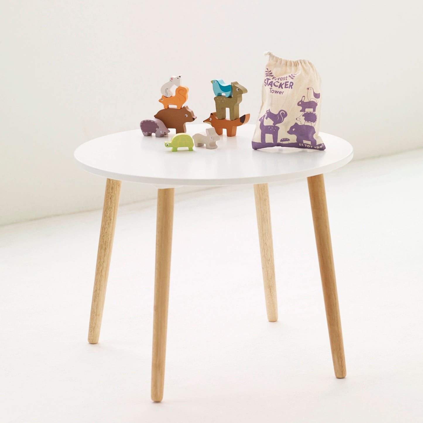Le Toy Van Stapelspiel Waldtiere /Woodland Stacking Forest Animals