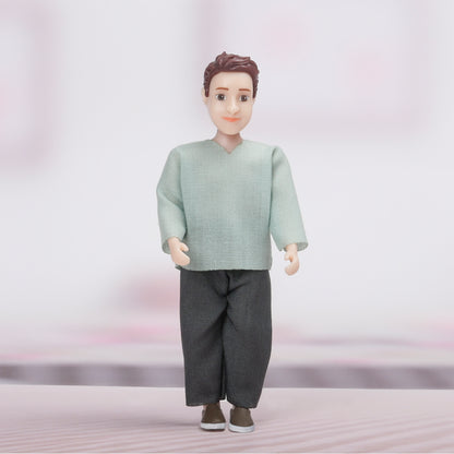 Lundby Puppenhauspuppe Vater der Puppenfamilie Charlie