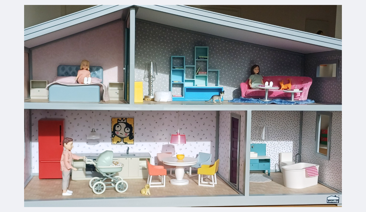 Lundby Traumhaus-Set -das perfekte Puppenhaus Komplettpaket
