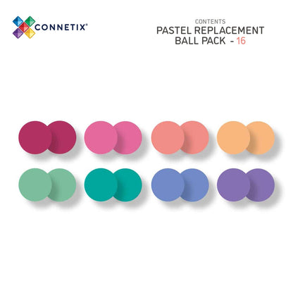 CONNETIX® Pastel Ball Pack 16-teilig