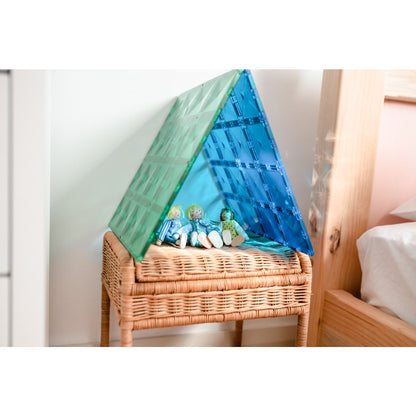 CONNETIX® Rainbow Blue & Green Base Plate 2-teilig