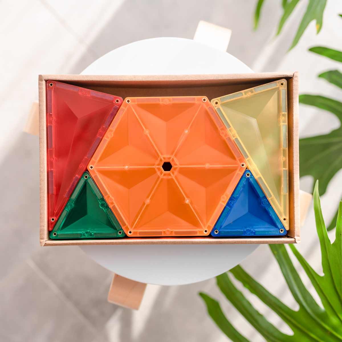 CONNETIX® Rainbow Geometry Pack 30-teilig