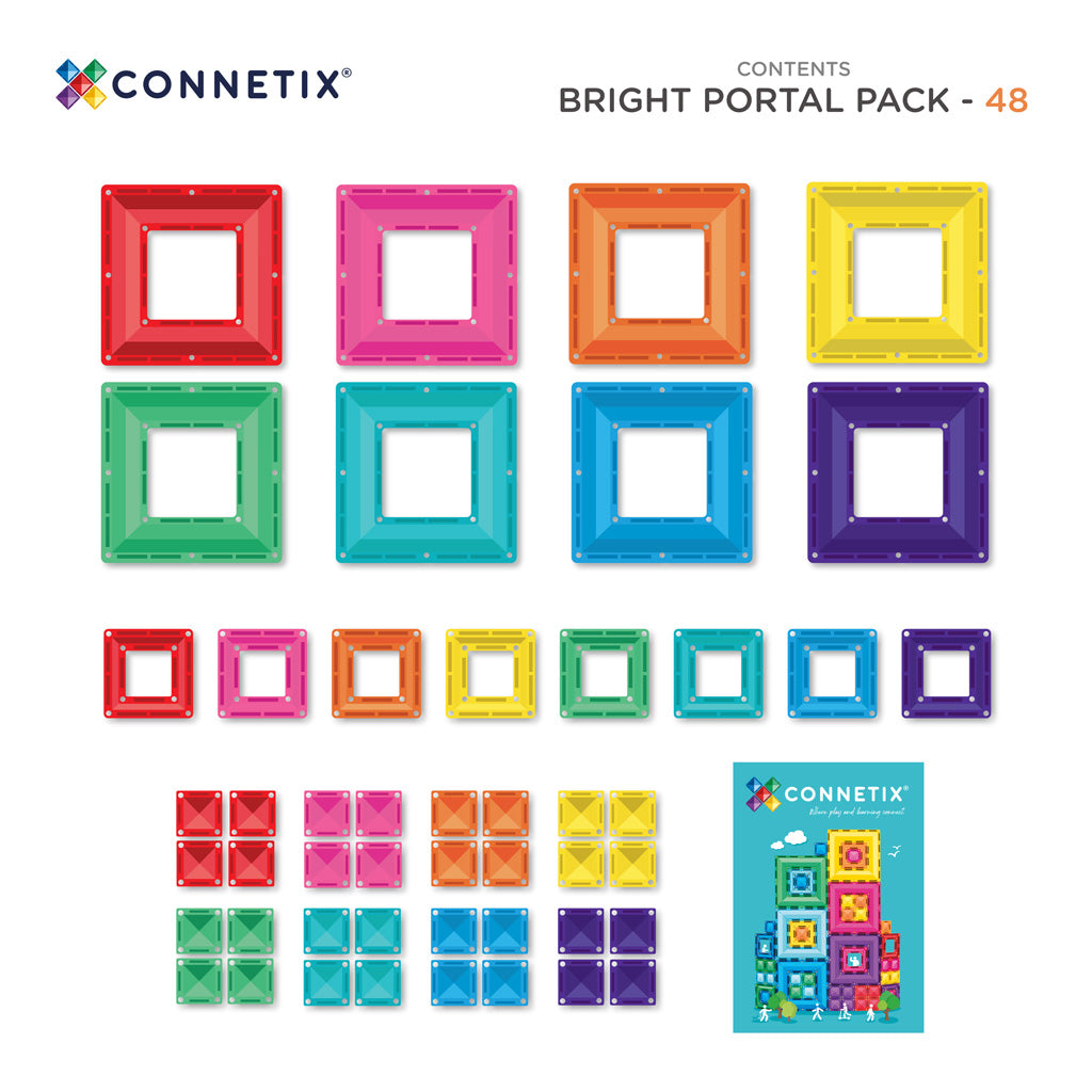 CONNETIX® Bright Portal Pack 48-teilig