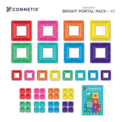 CONNETIX® Bright Portal Pack 48-teilig