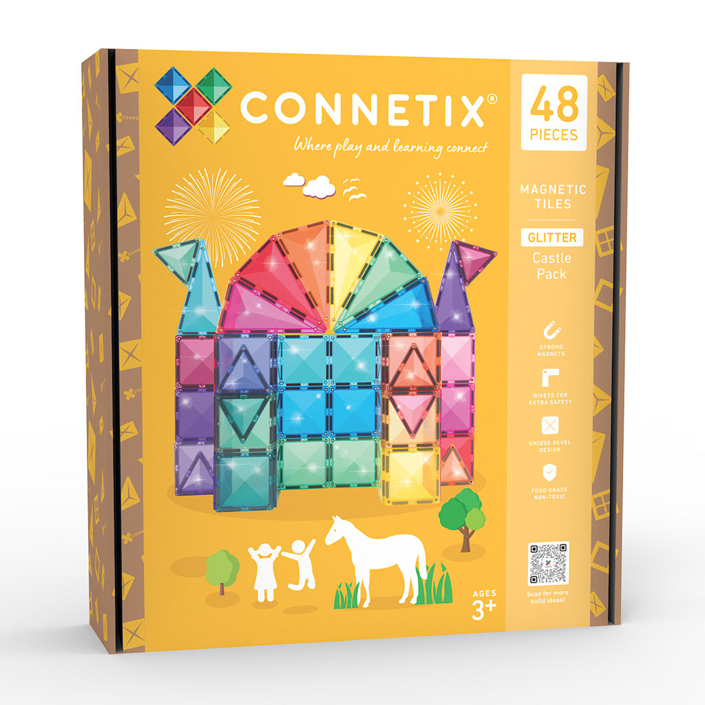 CONNETIX® Glitter Castle Pack 48-teilig
