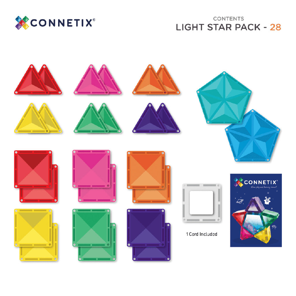 CONNETIX® Light Star Pack 28-teilig