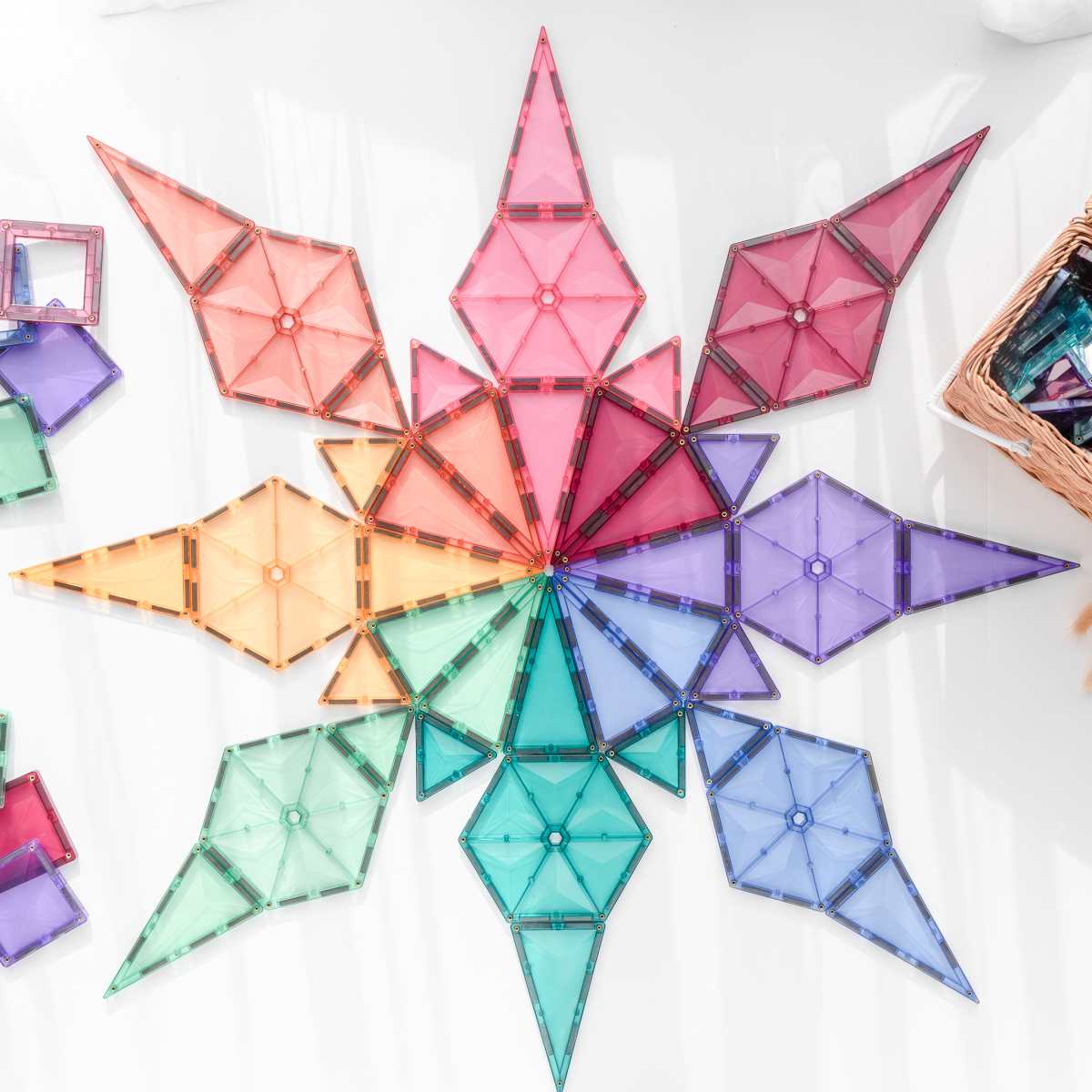 CONNETIX® Pastel Geometry Pack 40-teilig