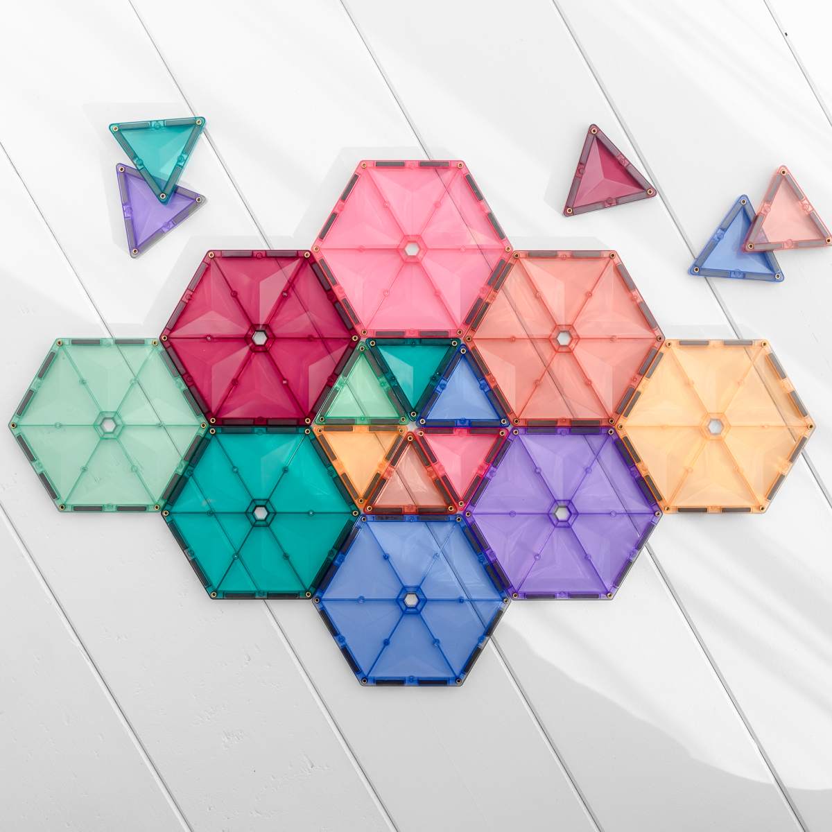 CONNETIX® Pastel Geometry Pack 40-teilig
