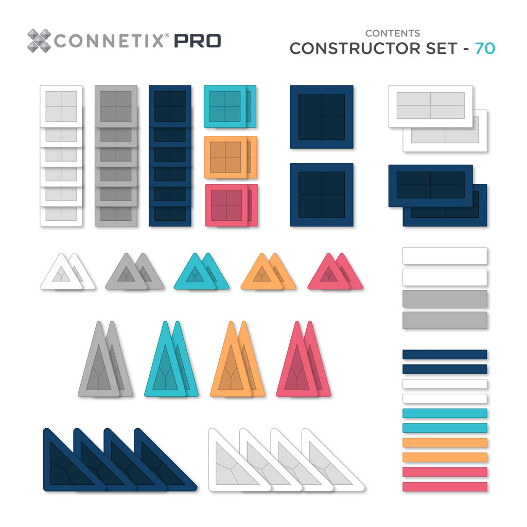 CONNETIX® PRO Construction Set  70-teilig
