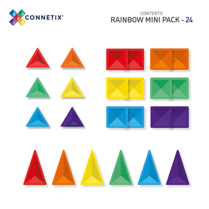 CONNETIX® Rainbow Mini Pack 24-teilig