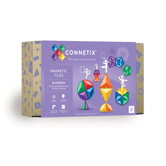 CONNETIX® Rainbow Shape Expansion Pack 36-teilig