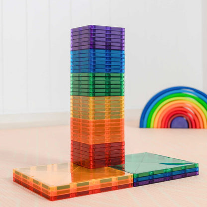 CONNETIX® Rainbow Square Pack 42-teilig