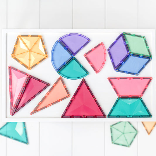 CONNETIX® Pastel Shape Expansion Set 48-teilig