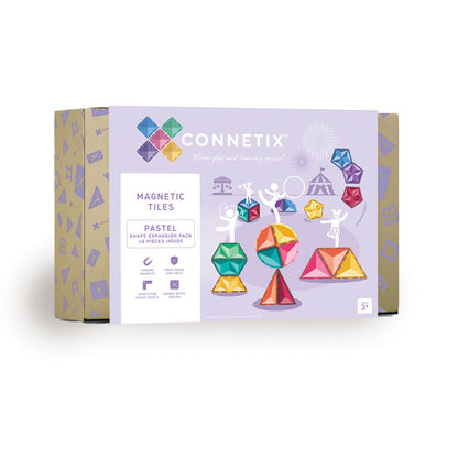 CONNETIX® Pastel Shape Expansion Set 48-teilig