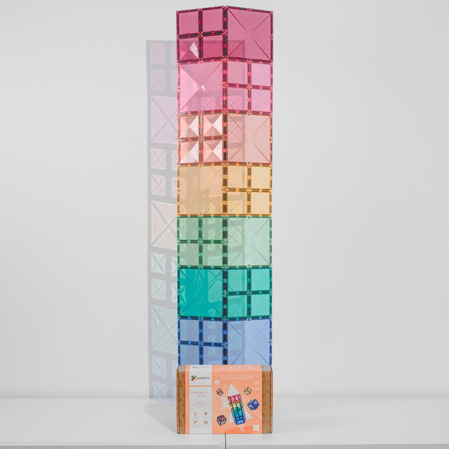 CONNETIX® Pastel Square Pack 40-teilig