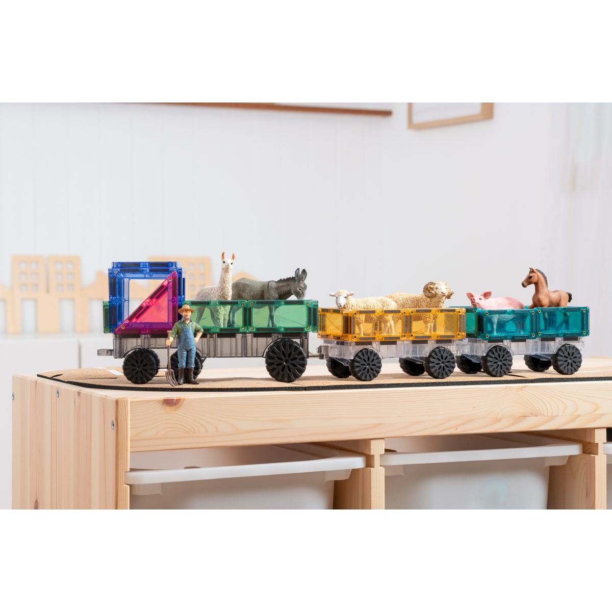 CONNETIX® Pastel Transport Pack 50-teilig