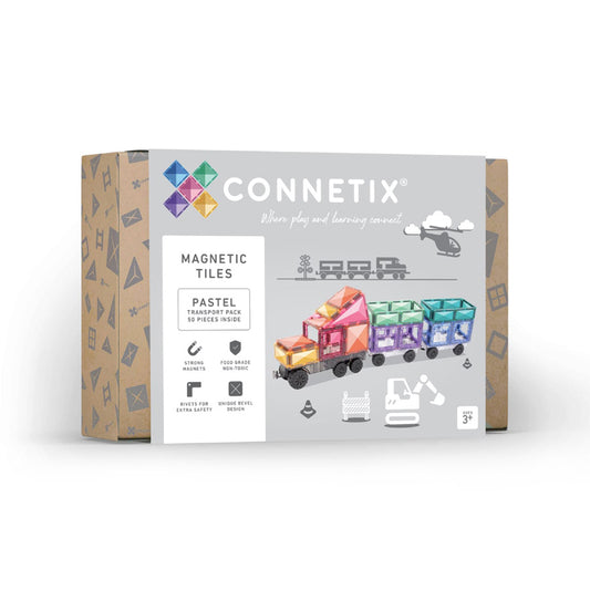 CONNETIX® Pastel Transport Pack 50-teilig