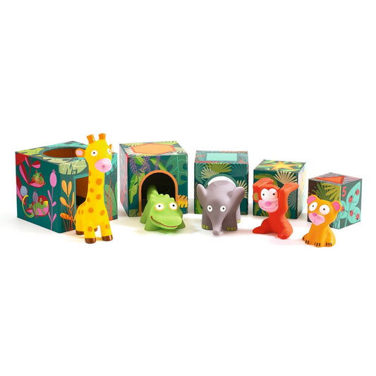 DJECO Stapel Spielzeug Maxi Topanijungle