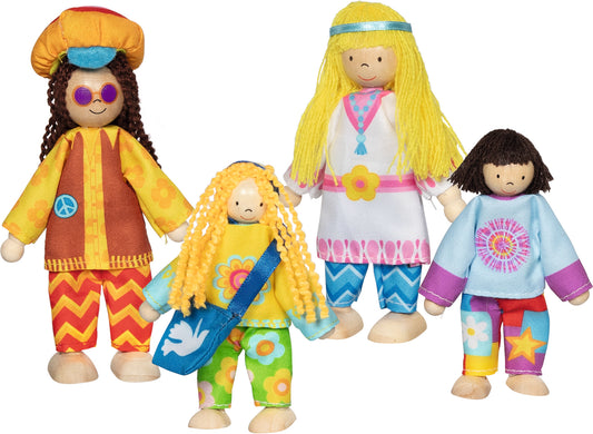 goki Biegepuppen Familie Love & Harmony