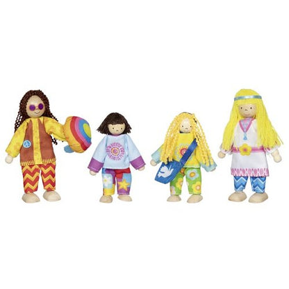 goki Biegepuppen Familie Love & Harmony