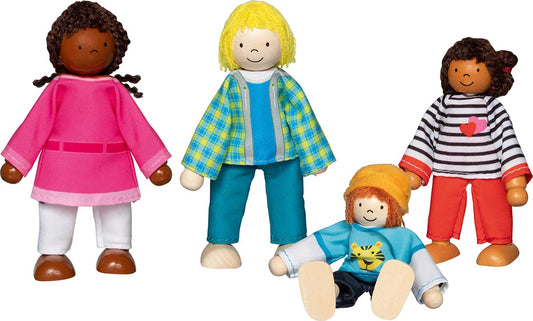 goki Biegepuppen Interkulturelle Familie