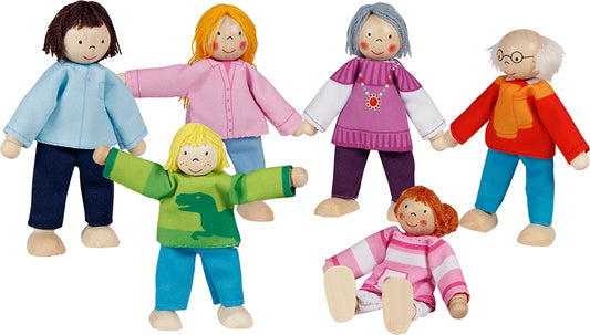 goki Biegepuppen Moderne Familie