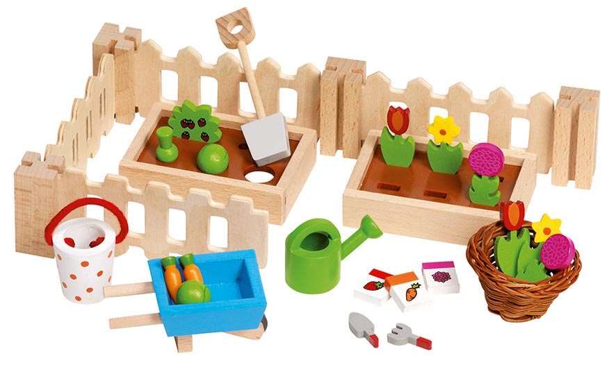 goki Puppenhauszubehör - Accessoires mein kleiner Garten