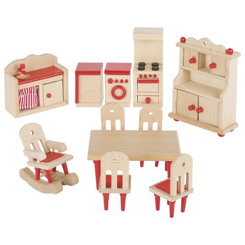 goki Puppenhausmöbel - Küche im Landhausstil