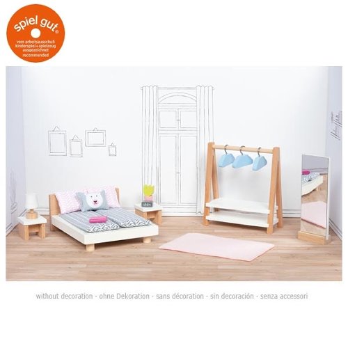 goki Puppenhausmöbel - Schlafzimmer Style