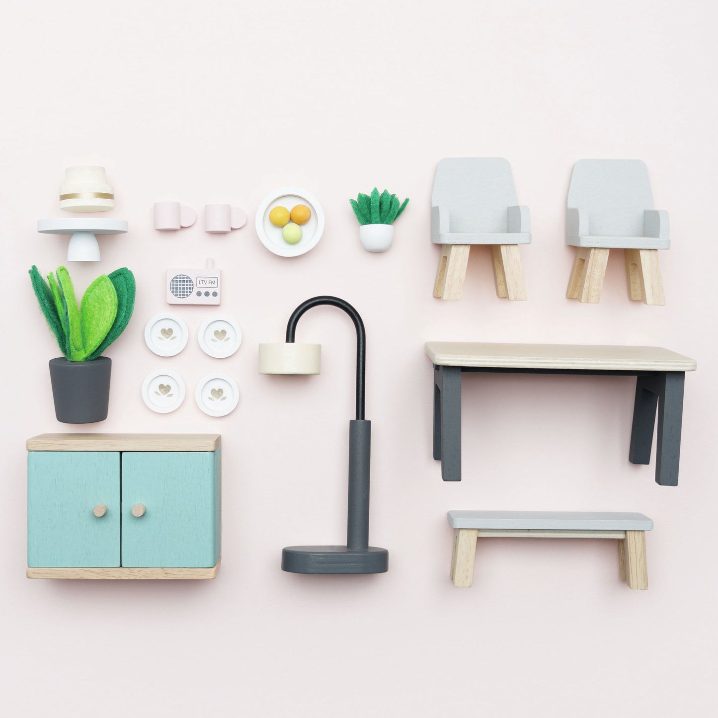 Le Toy Van Puppenhausmöbel - Daisylane Esszimmer (neues Design)