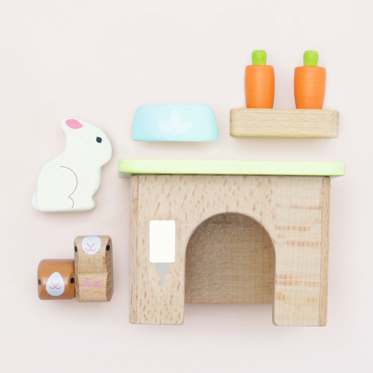 Le Toy Van Hase & Meerschweinchen-Set für das Puppenhaus - neues Design