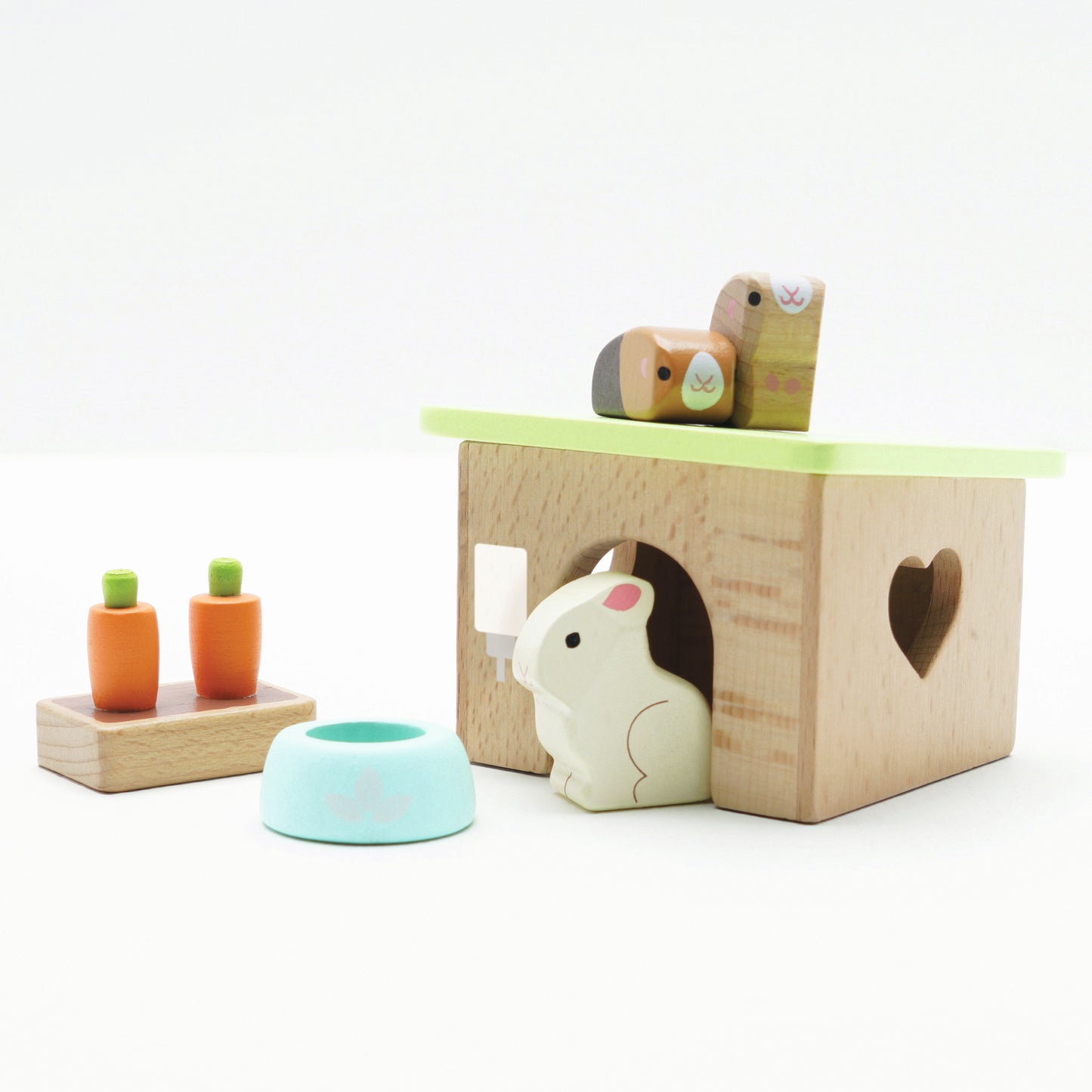 Le Toy Van Hase & Meerschweinchen-Set für das Puppenhaus - neues Design