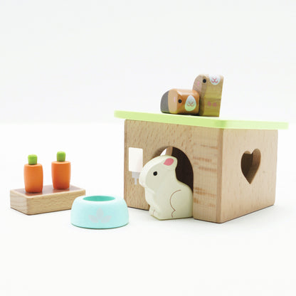 Le Toy Van Hase & Meerschweinchen-Set für das Puppenhaus - neues Design
