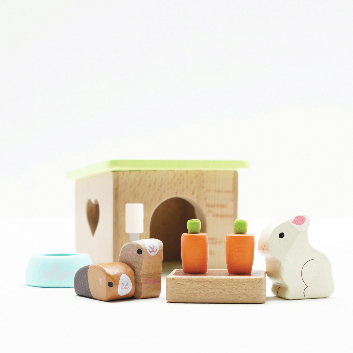 Le Toy Van Hase & Meerschweinchen-Set für das Puppenhaus - neues Design