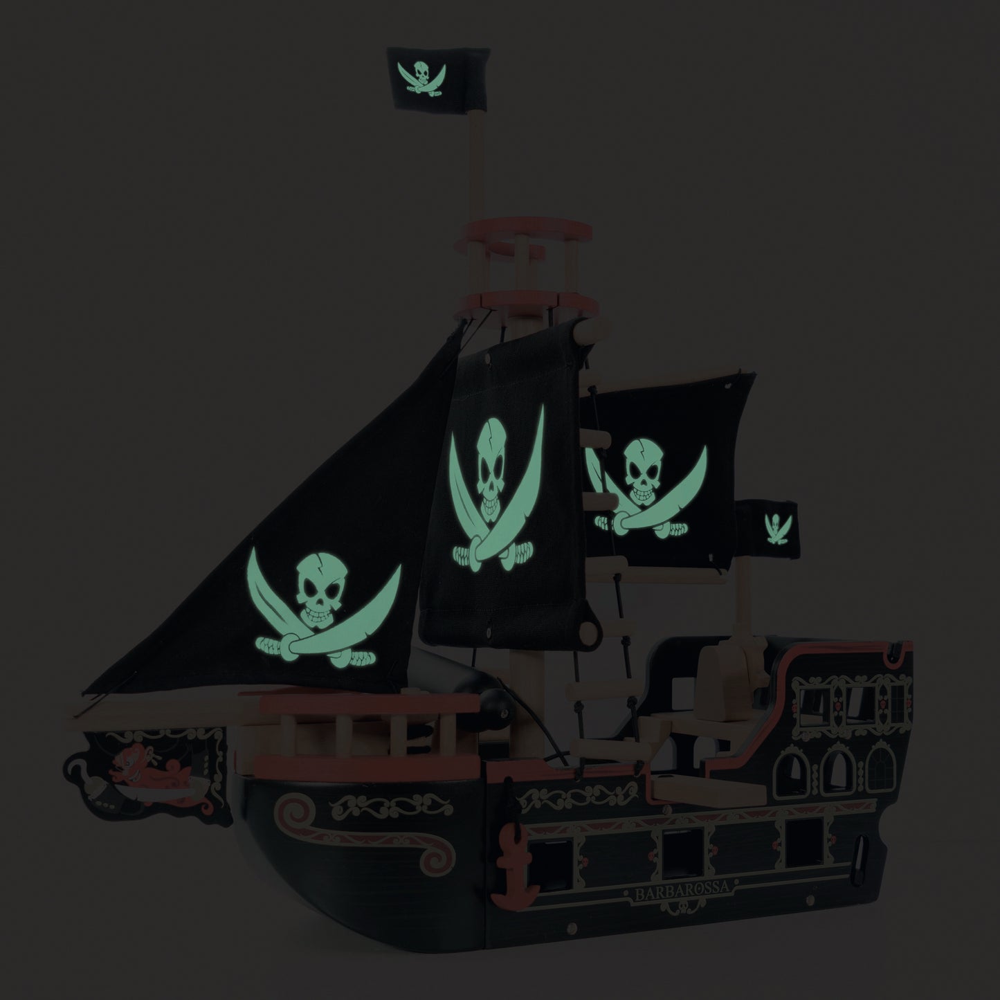 Le Toy Van Piratenschiff Barbarossa