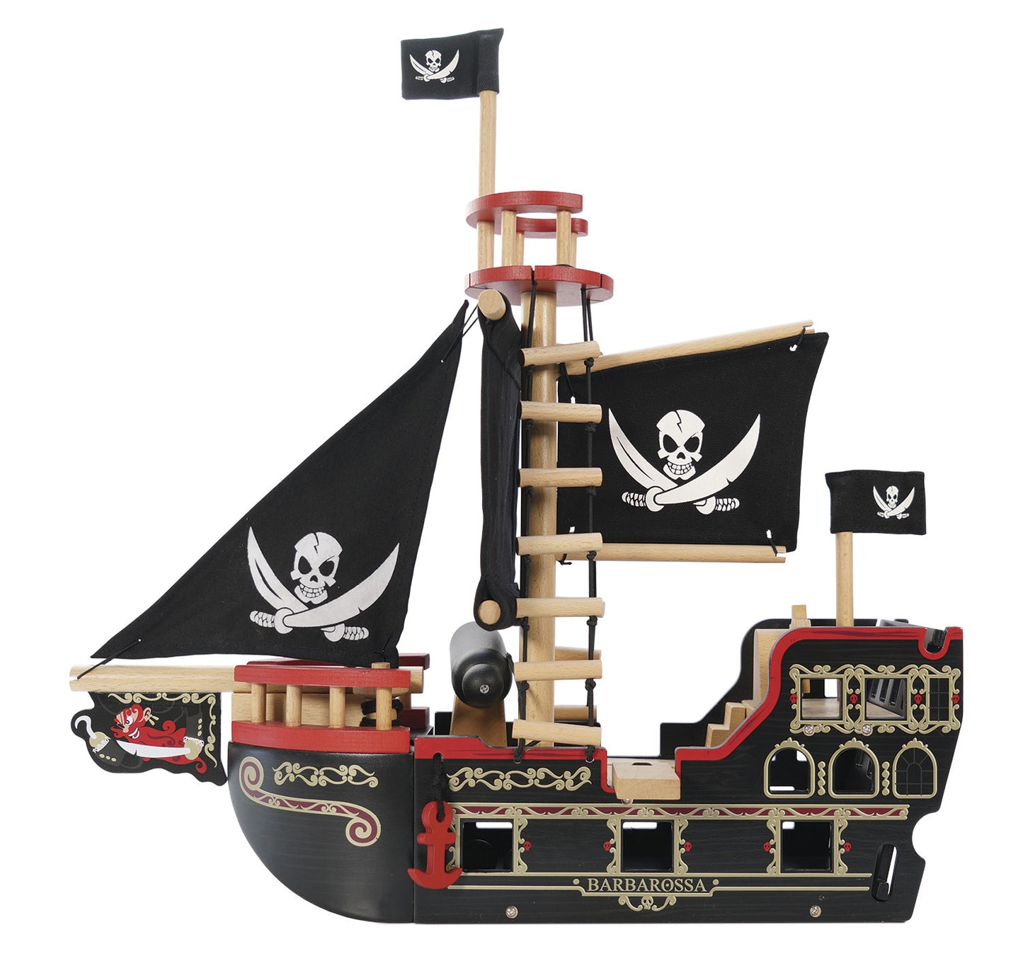 Le Toy Van Piratenschiff Barbarossa