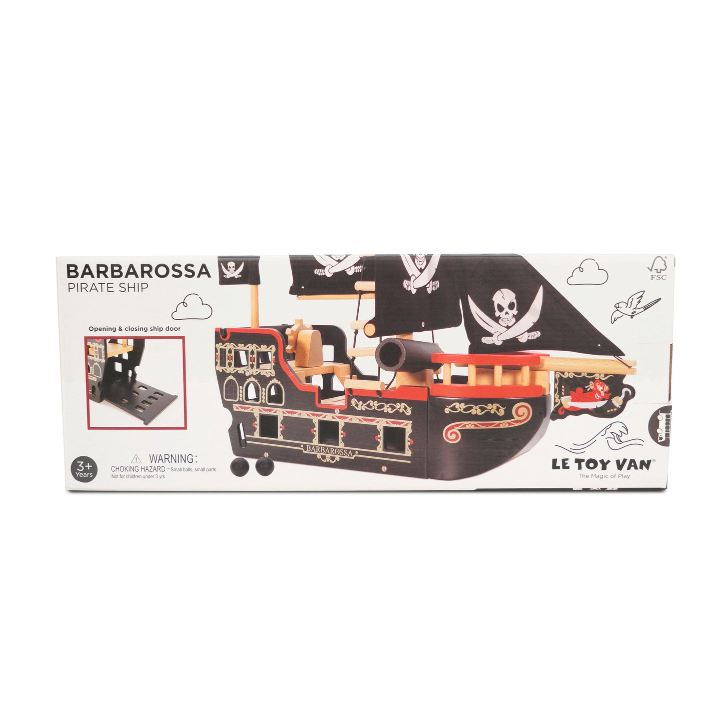 Le Toy Van Piratenschiff Barbarossa