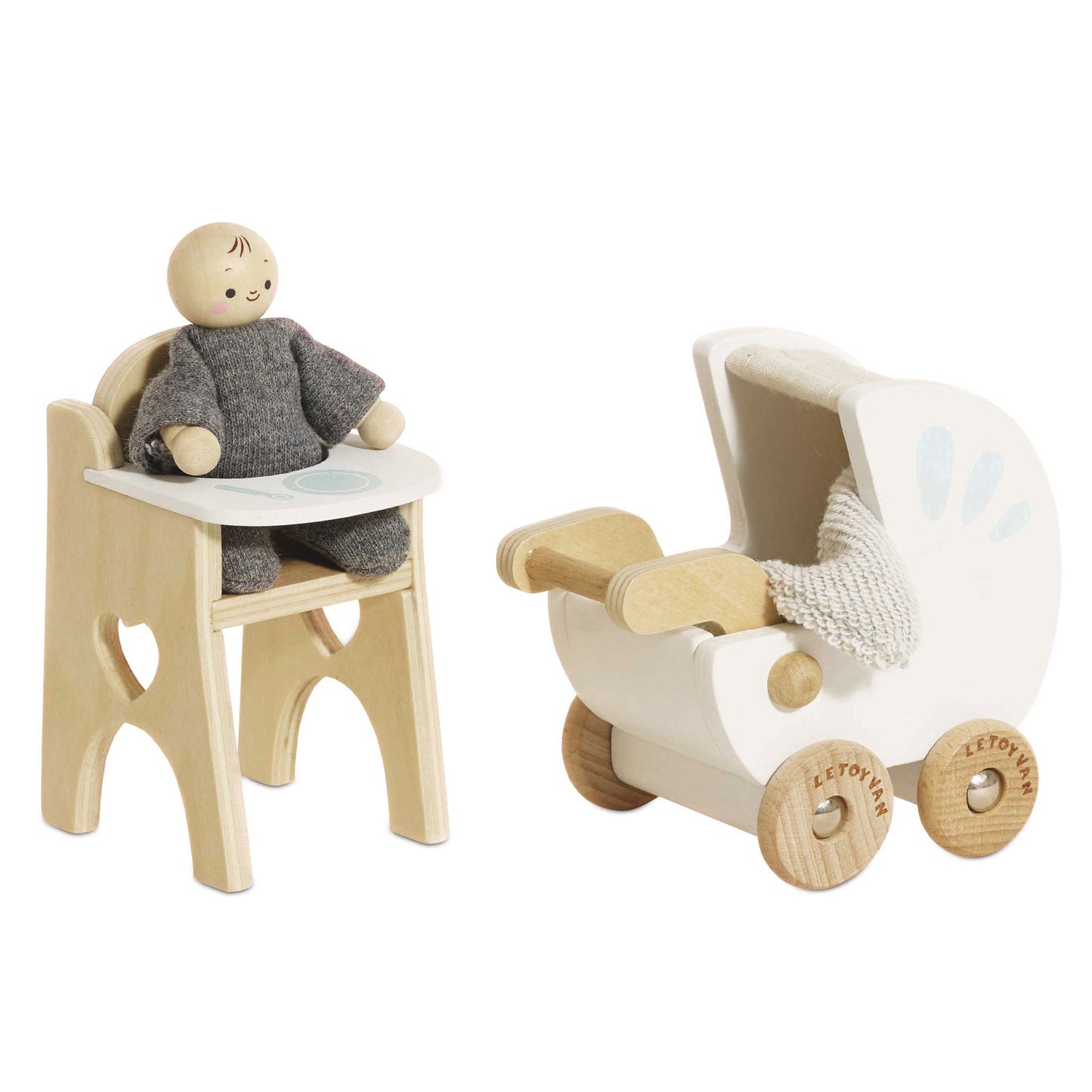 Le Toy Van Kleinkind mit Ausstattung für das Puppenhaus