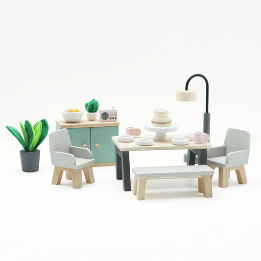 Le Toy Van Puppenhausmöbel - Daisylane Esszimmer (neues Design)