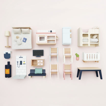 Le Toy Van Puppenhausmöbel - Starter Set (neues Design)