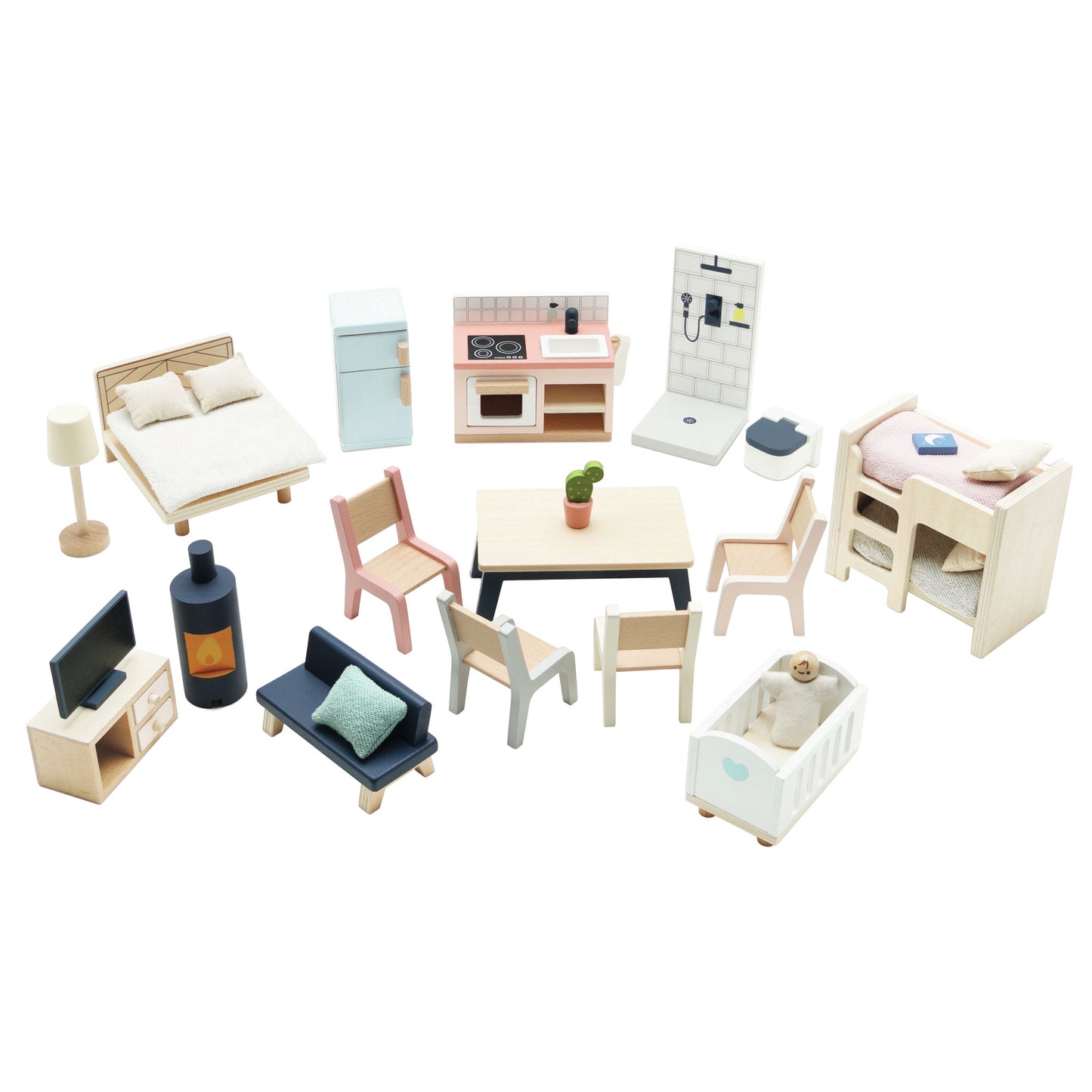 Le Toy Van Puppenhausmöbel - Starter Set (neues Design)