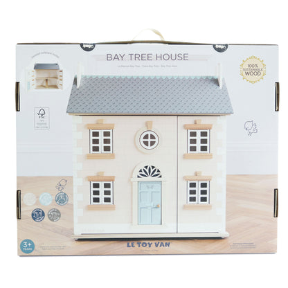 Le Toy Van Puppenhaus - Bay Tree House Puppenhaus (neues Design)