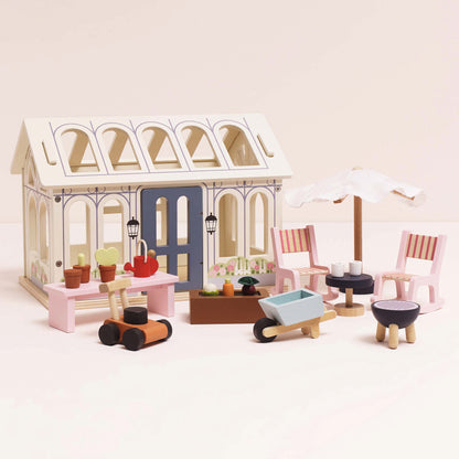 Le Toy Van Spieleset Wintergarten für Puppenhaus
