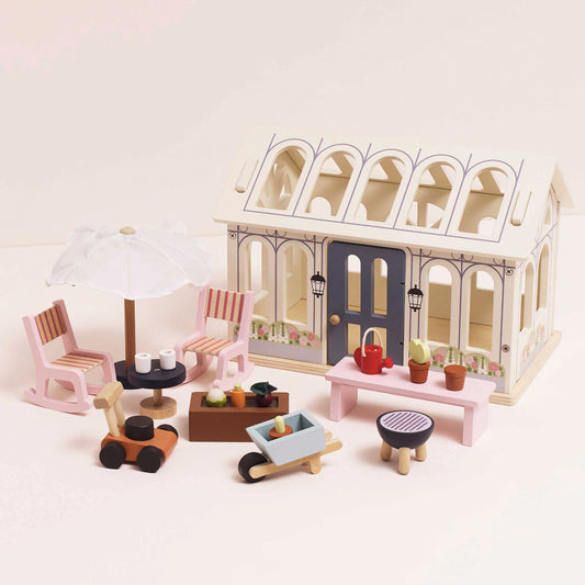 Le Toy Van Spieleset Wintergarten für Puppenhaus