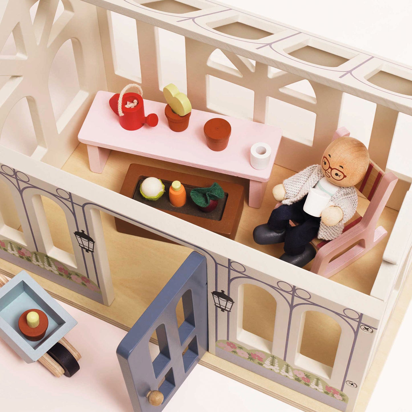 Le Toy Van Spieleset Wintergarten für Puppenhaus