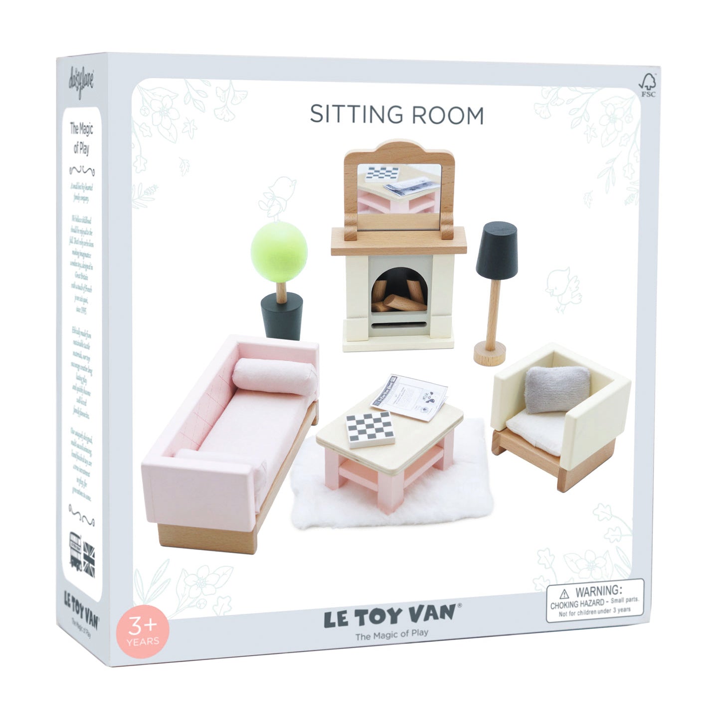 Le Toy Van Puppenhausmöbel - Daisylane Wohnzimmer (neues Design)