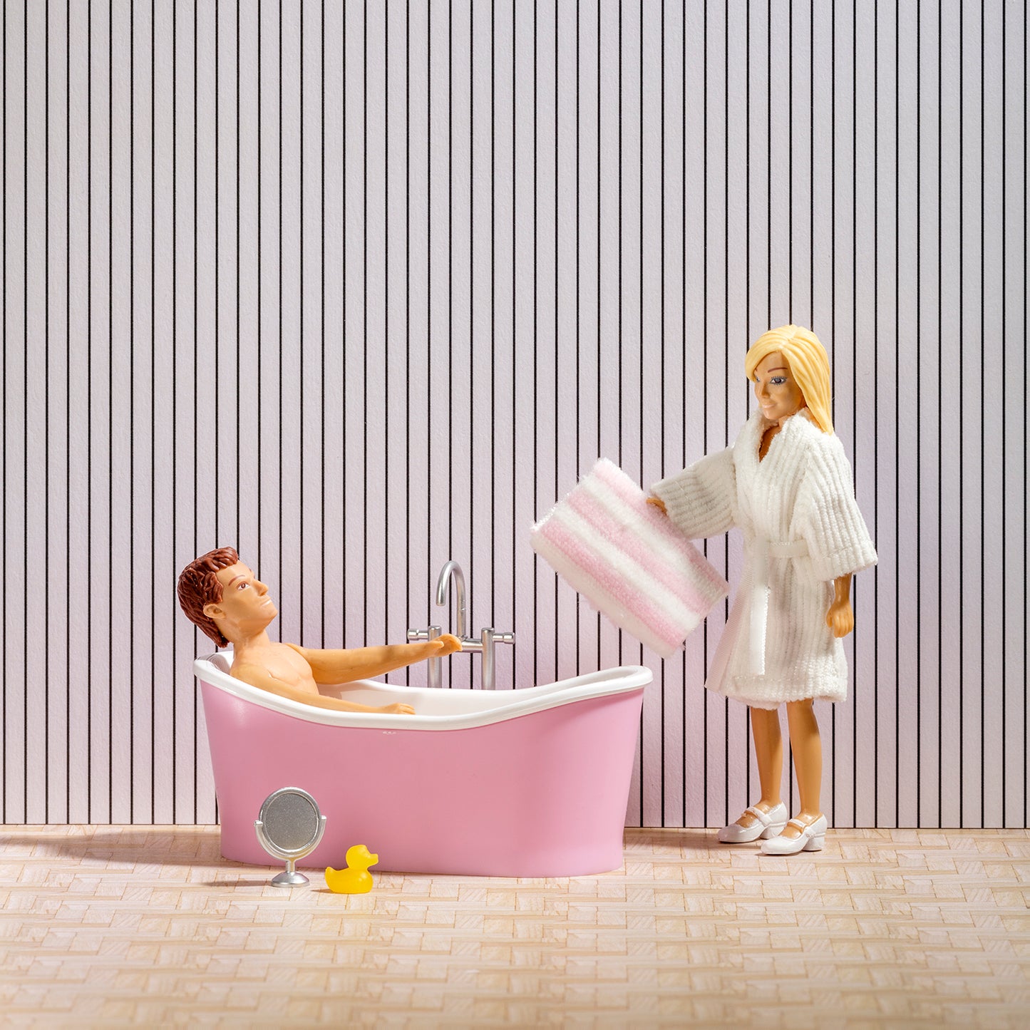 Lundby Badewannen-Set classic