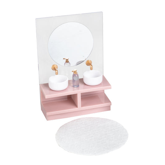 Lundby Waschbecken & Toilette-Set