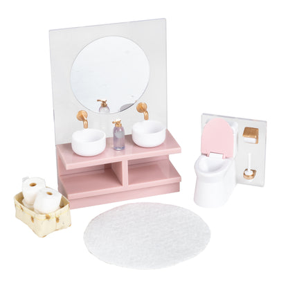 Lundby Waschbecken & Toilette-Set