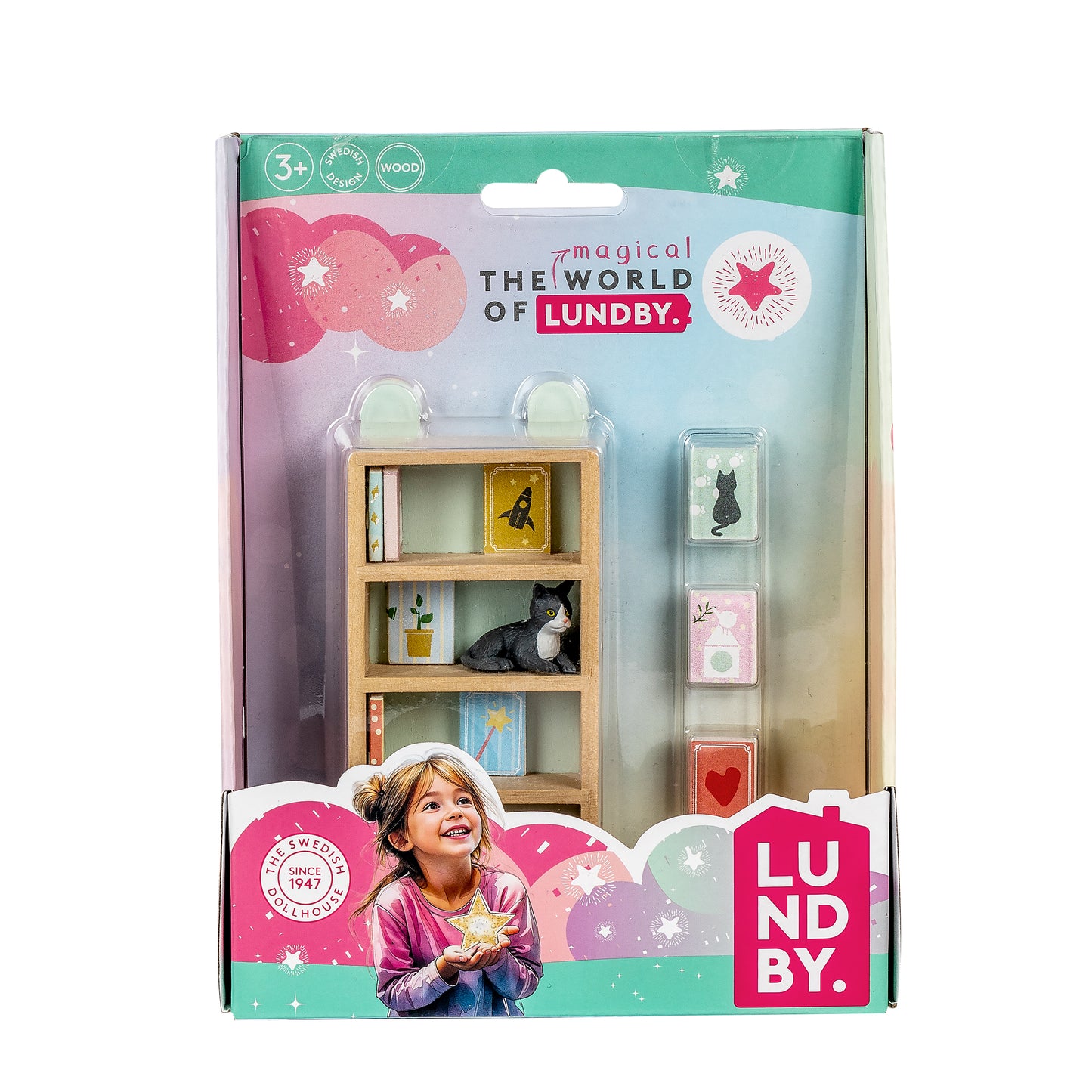Lundby Bücherregal-Set
